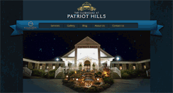 Desktop Screenshot of patriothillsny.com